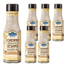 歐洲 Fontana 腰果芝麻沙拉醬, 6個, 260g