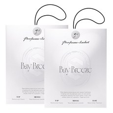 더클래스 퍼퓸 사쉐 차량용 방향제, 2개, 베이 브리즈