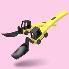 Yami Toys 重型勺叉套裝, 1套, 湯匙+叉子, 混色