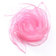 律動紗巾 粉紅色 輕盈透氣 吸濕排汗 時尚配件, 1條