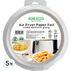 Corieco 氣炸鍋專用烘焙紙 白色 圓形 90入, 5個