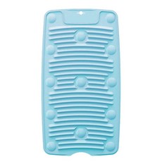 居家家 可折疊凹凸波浪搓洗衣板 PVC材質 真空吸盤強力固定, 顏色隨機, 1個