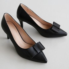 Dangolunni 女款蝴蝶結造型細跟高跟鞋 7cm