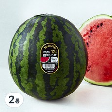 More Brix 고당도 참박 수박, 6kg 이상, 2개