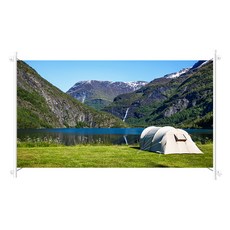 YUNCINE 十字張力懸掛寬屏 1328 x 747 mm, CT-SH060B