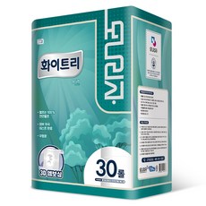 mona LISa. Whitely Blanc 3層天然紙漿高級捲筒衛生紙, 27m, 30捲, 1個