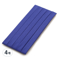 앙앙 코튼캔디 바이어스테이프 10mm, 28로얄블루, 4개