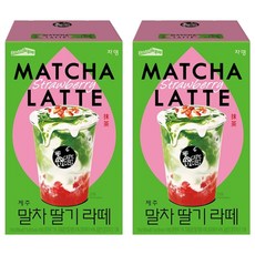 까페모리 로스티크 말차 딸기 라떼, 21.8g, 10개입, 2개