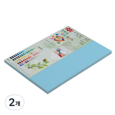 paperculture 環保 New Sea Plain 雙面色紙 No 15 天藍色 A4, 2個