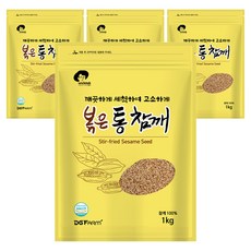 安可拓焙炒全芝麻, 1kg, 4個