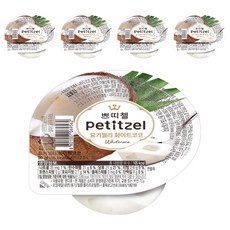 CJ petitzel 優格果凍 白色可可, 90g, 5個