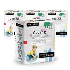 cooing 褲型尿布, XXL, 72片