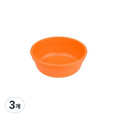 replay 유아동 식기 볼, 오렌지, 3개, 단품