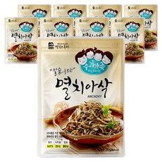 맛있는풍경 칼슘이 풍부한 멸치아삭, 20g, 9개