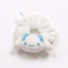 三麗鷗大耳狗喜拿玩偶臉絨毛大腸髮圈