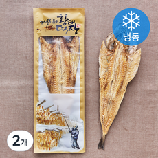 건어물학교 제수용 용대리 황태포 특대 (냉동), 2개, 100g