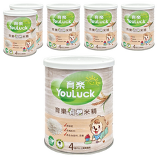 YouLuck 育樂 米精, 250g, 6罐