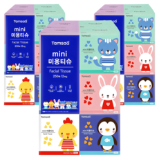 Tamsaa 迷你抽取式面紙, 250張, 36盒