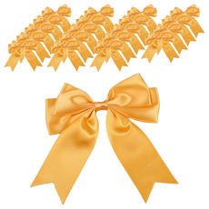 마켓감성 데코용 리본 액세서리, 오렌지, 20개