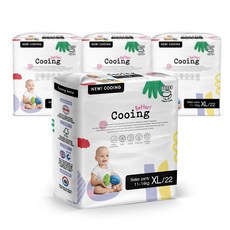韓國 COOiNG Better 褲型紙尿褲 嬰幼兒用, 特大號(XL), 88張