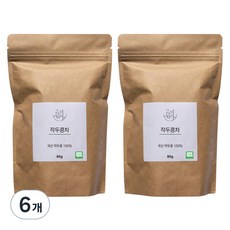 고이담아 유기농 작두콩차, 80g, 1개입, 6개