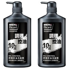 MEN's Biore 男性調理控油洗髮精, 750g, 2瓶