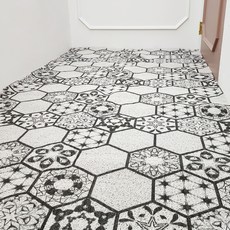 WeFlip 北歐風格玄關線圈地墊 120 x 120 cm, 1個