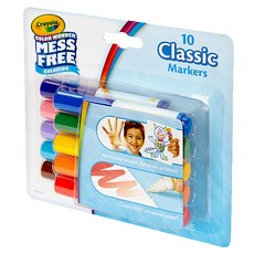 Crayola 繪兒樂 神彩色筆 經典色, 10個, 1組