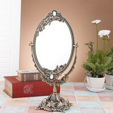 INTODECO 復古造型橢圓形桌鏡, 新庫存