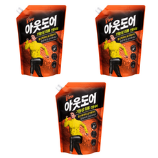 울샴푸 아웃도어 울세제 리필, 1L, 3개