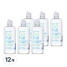 바이오트루 렌즈세정액, 60ml, 12개