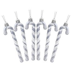 霧面拐杖吊飾 Set 6 粉色, 13 x 4.5cm, 1組