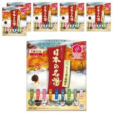 바스크린 일본의 명탕 입욕제 뽀얀탕의 묘미, 420g, 6개