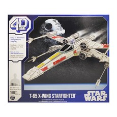 SPIN MASTER 4D Build 立體拼圖星球大戰系列 X翼星際戰鬥機 12歲以上 38 x 34.5 x 26.1cm, 160片, X翼星際戰鬥機 多色, 1個