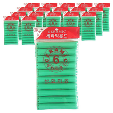 三和美工 陶瓷美髮燙髮捲 美容院燙髮專用 6號, 單一顏色, 18個