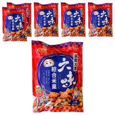 大嘟嘟 六味綜合米菓, 6個, 144g
