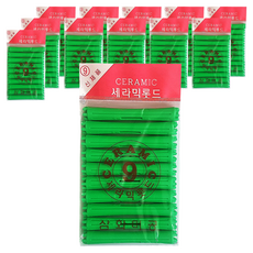 三和美工 陶瓷燙髮捲 美容院燙髮專用 9號 10p, 單一顏色, 12個
