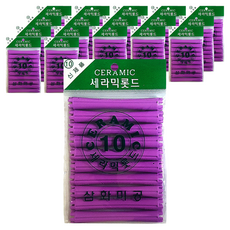 三和美工 陶瓷美髮燙髮捲 美容院燙髮專用 10號, 單一顏色, 18個