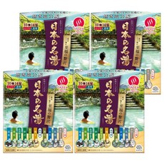 바스크린 명탕 지복의 사치 입욕제 14p, 420g, 4개