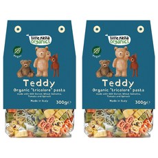 孩童泰迪熊造型義大利麵, 300g, 2個