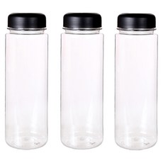 MAKA EVERY ONE KITCHEN MAKA Tritan耐熱My Bottle, 黑色, 500ml, 3個