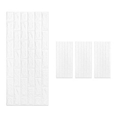 Dailygongam 保暖泡棉黏貼式壁紙 4入, 4個