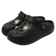 NASSAU 女性用佛羅倫斯涼鞋, 黑色, 240