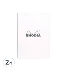 RHODIA 記事本 No 16 A5, 白色網格, 2個