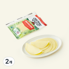 오가닉밸리 유기농 프로볼로네 슬라이스 치즈, 21.25g, 2개, 8개입