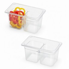 리빙메이트 국산 PC 업소용 투명 더블 밧드, 2개, 단품