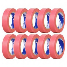 OON 마스킹 테이프 분홍색 15mm, 10개