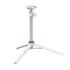 울란지 브이로그 셀카봉 6단 삼각대, MT-44(화이트), 1개