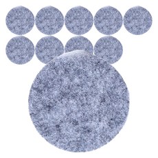 ALL HIGH 防刮傷 黏貼式 椅子 桌子 家具 地板保護 防滑墊 圓形, 10個