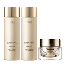 IOPE 艾諾碧 時光金鑰緻顏基礎保養3件組，保濕抗皺，提升肌膚彈性，打造健康光澤美肌, 1組